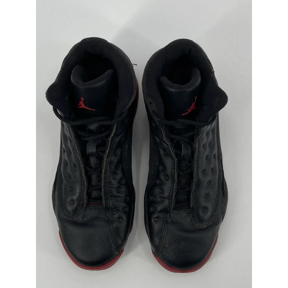 AIR JORDAN 13 RETRO‎ BG Black/Red 414574 033 Size 5.5Y